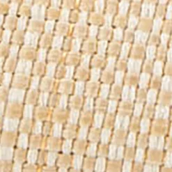 Comfortable Women's Ballet Flat in Natural Raffia Combo Raffia Fabric