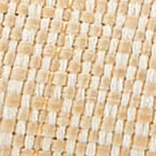 Comfortable Women's Ballet Flat in Natural Raffia Combo Raffia Fabric