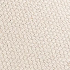 Comfortable Women's Crisscross Footbed Wedge Sandal in Cream Canvas Fabric Canvas Fabric