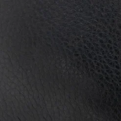 Comfortable Women's Cuffed Point Toe Crepe Sole Stiletto Bootie in Black Leather Leather