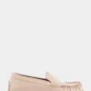 Comfortable Women's Driver in Cipria Snake Faux Leather