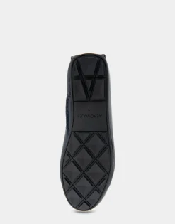 Comfortable Women's Driver in Navy Leather