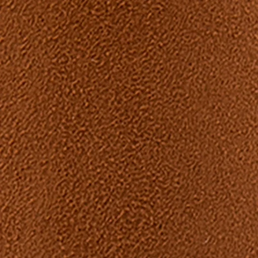 Comfortable Women's Faux Shearling Trimmed Knee High Wedge Boot in Tobacco Faux Suede Faux Suede