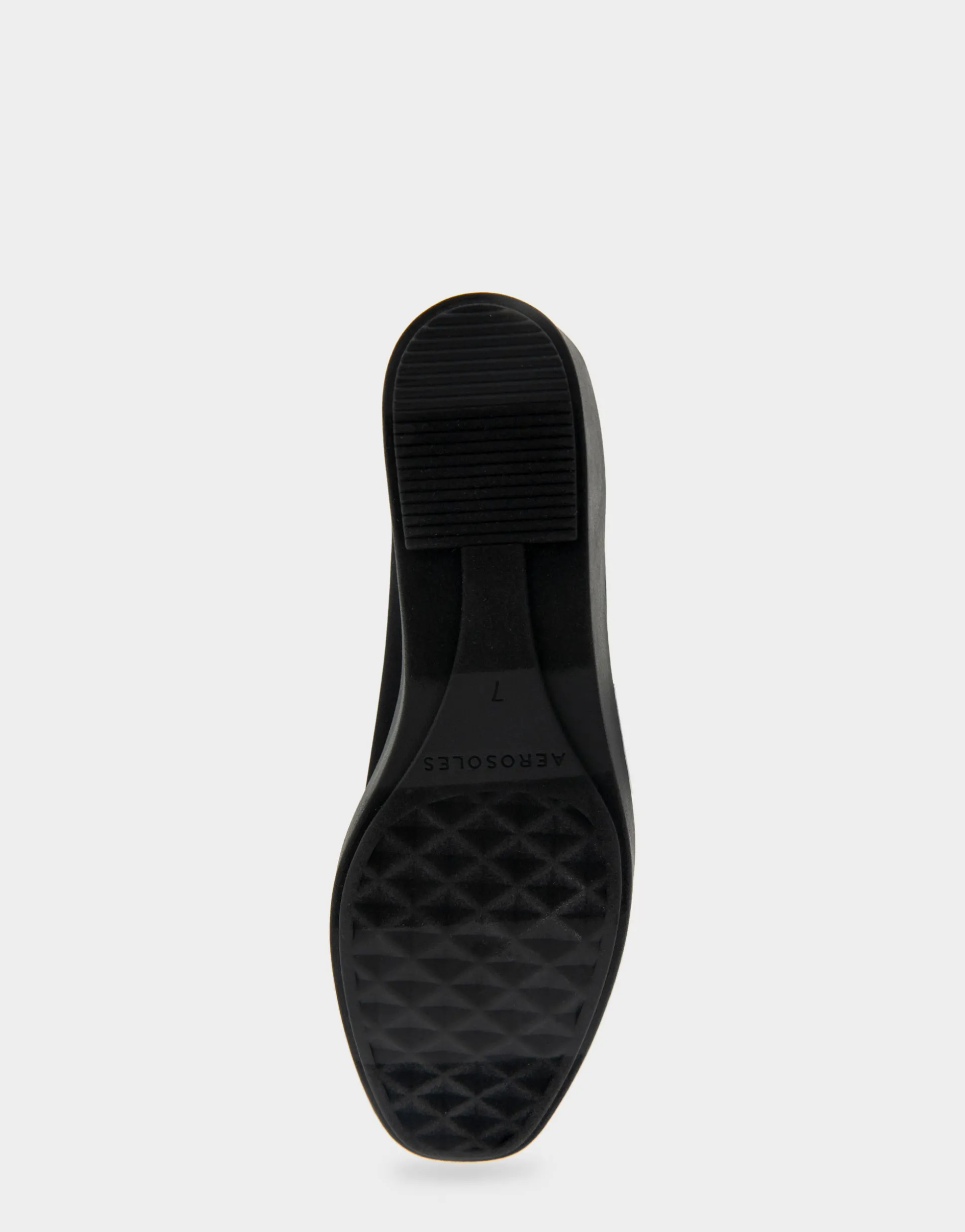 Comfortable Women's Flatform Shoe in Black Stretch Gabardine Fabric