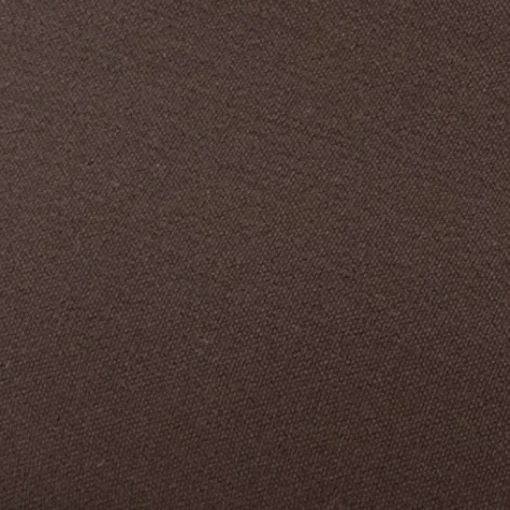 Comfortable Women's Flatform Shoe in Brown Stretch Gabardine Fabric