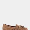 Comfortable Women's Loafer in Leopard Faux Suede
