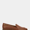 Comfortable Women's Loafer in Tan Genuine Leather