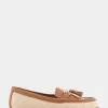 Comfortable Women's Loafer in Natural Raffia