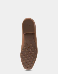 Comfortable Women's Loafer in Tan Genuine Leather