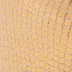 Comfortable Women's Mid Heel Pump in Light Bronze Leather