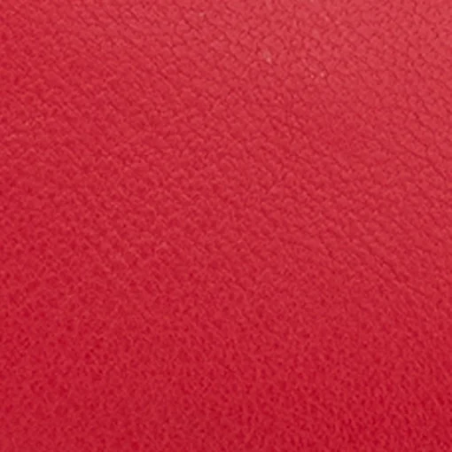 Comfortable Women's Mid Heel Pump in Racing Red Leather