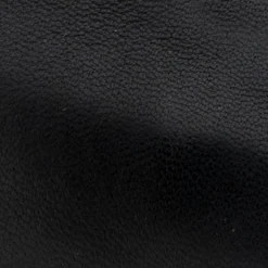 Comfortable Women's Mid Heel Pump in Black Genuine Leather