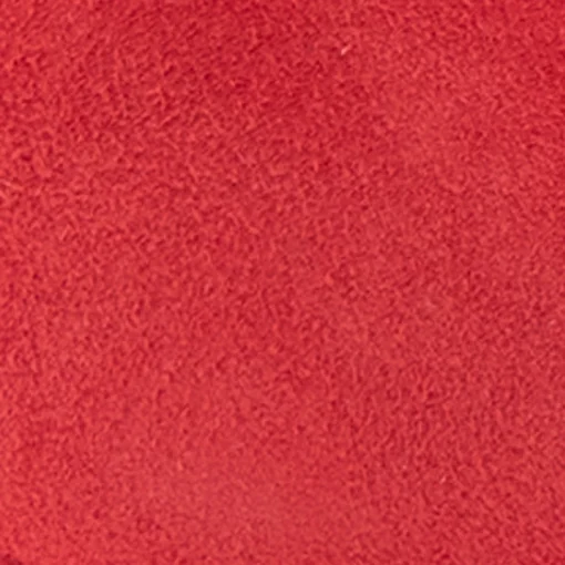 Comfortable Women's Mid Heel Pump in Red Genuine Suede