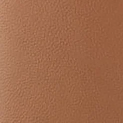 Comfortable Women's Mid-heel Pump in Tan Leather