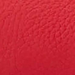 Comfortable Women's Ornamented Loafer in Racing Red Faux Leather