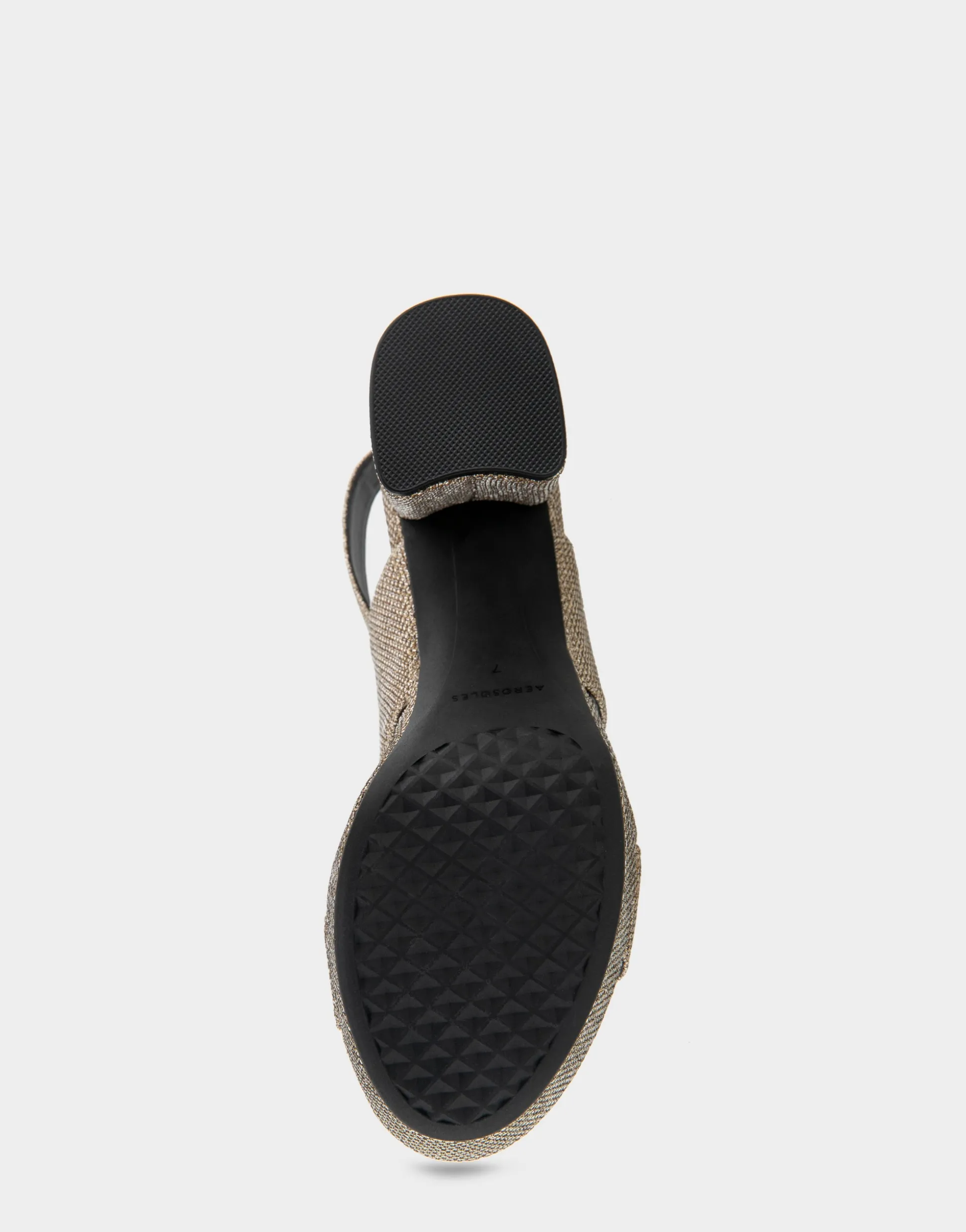 Comfortable Women's Platform Sandal in Soft Gold Fabric Metallic Lame Fabric