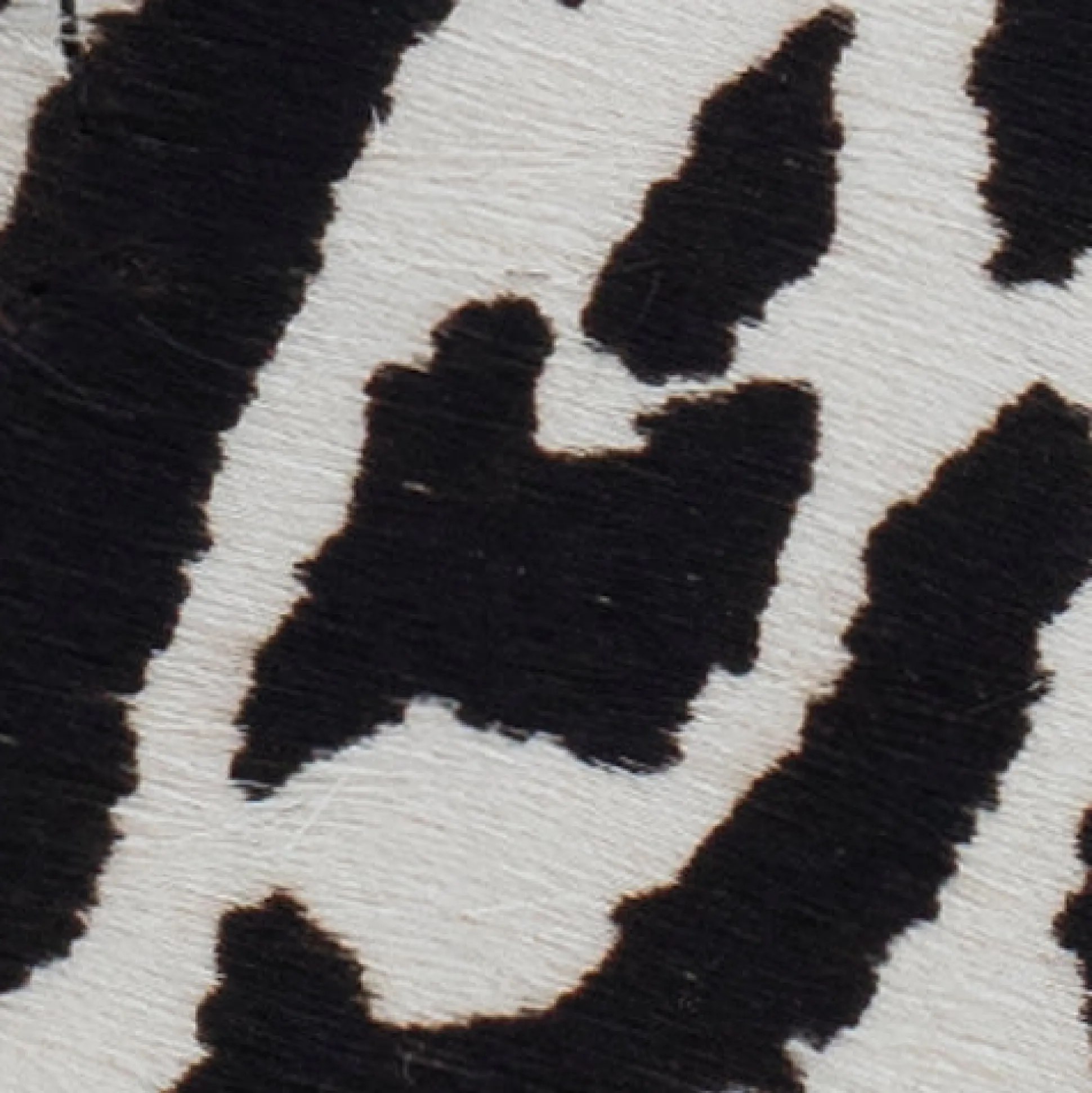 Comfortable Women's Platform Sandal in Zebra Print Calf Hair