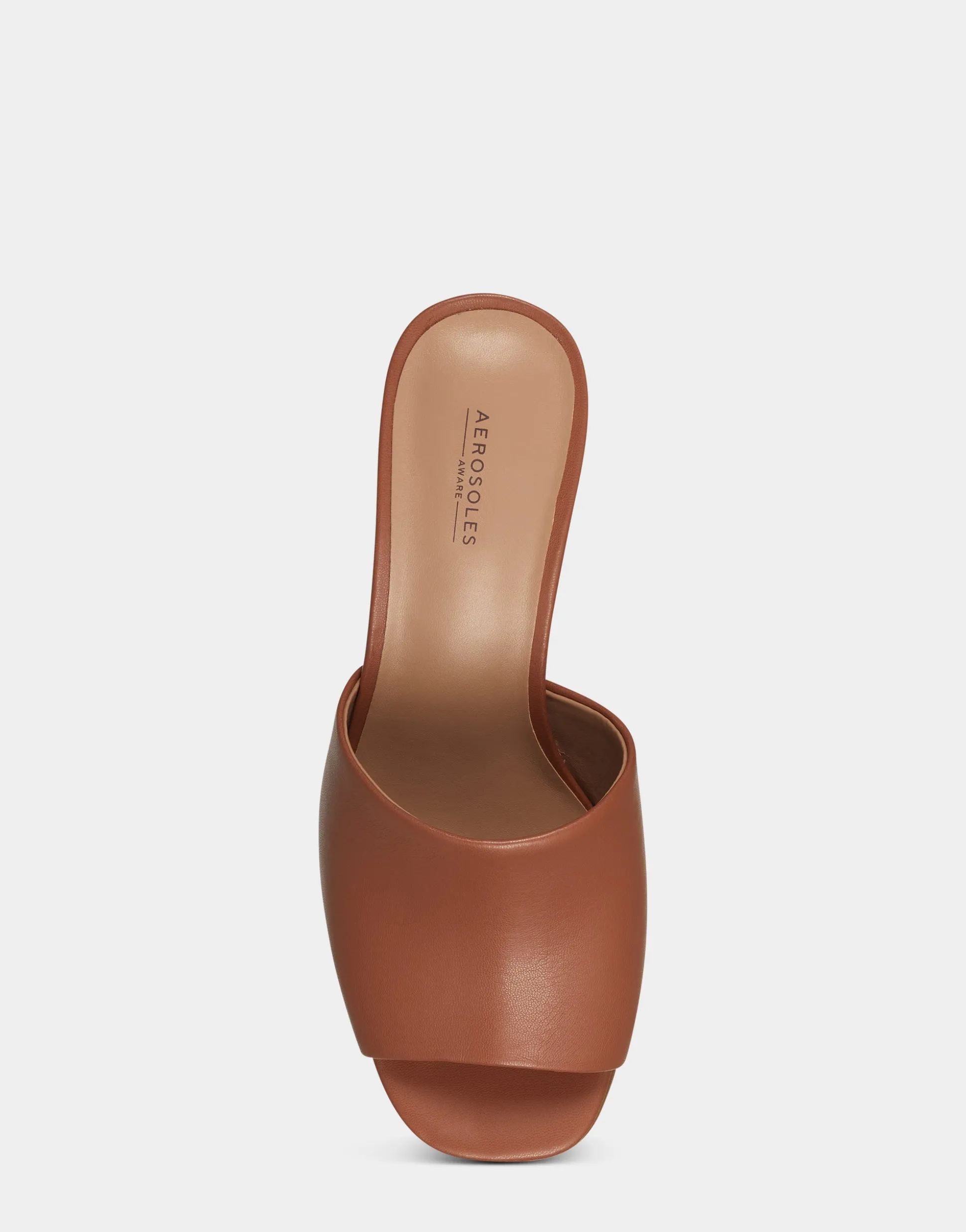 Comfortable Women's Sandal in Tan Faux Leather