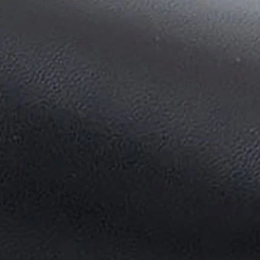 Comfortable Women's Single Band Slide Sandal in Black Leather