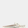 Comfortable Women's Slip On Driver in Soft Gold Leather