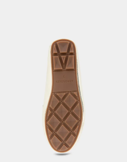 Comfortable Women's Slip On Driver in Soft Gold Leather