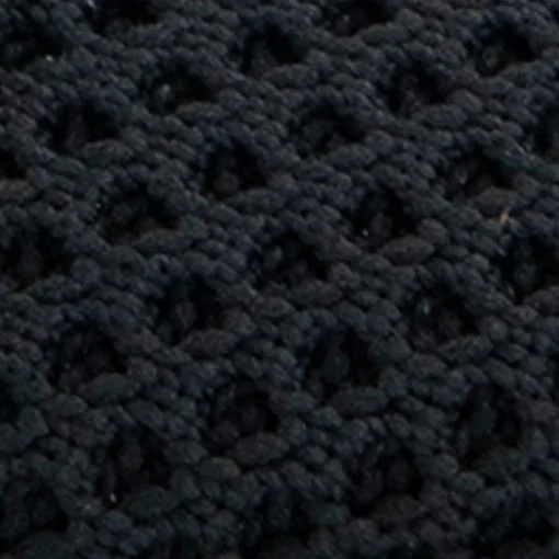 Comfortable Women's Stretch Knit Loafer in Black Knit Stretch Flyknit Fabric