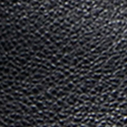 Comfortable Women's Stretch Over The Knee Flat Boot in Black Pebbled Stretch Faux Leather Faux Leather