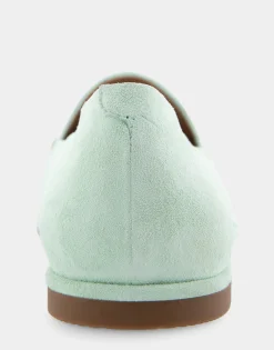 Comfortable Women's Tailored Loafer in Gleam Suede