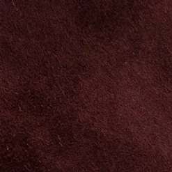 Comfortable Women's Tapered Toe Covered Heel Bootie in Deep Aubergine Suede