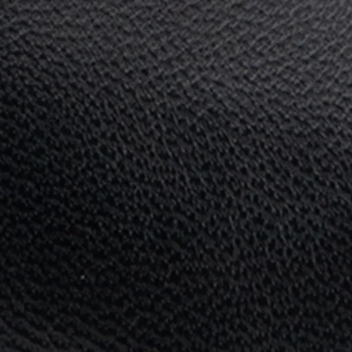 Comfortable Women's Tapered Toe Covered Heel Bootie in Black Leather