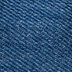 Comfortable Women's Two Band Molded Footbed Sandal in Denim Fabric Denim Fabric